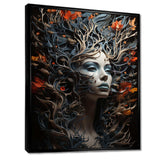 Surrealism Metamorphosis Of Shadows - Abstract Canvas Wall Art