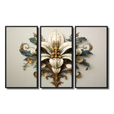 Fleur-De-Lis A Stylized Lilly Flower II - Multi-Panels