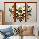 Fleur-De-Lis A Stylized Lilly Flower II - Multi-Panels