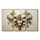 Fleur-De-Lis A Stylized Lilly Flower II - Multi-Panels