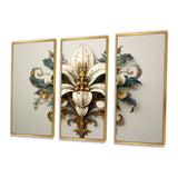 Fleur-De-Lis A Stylized Lilly Flower II - Multi-Panels