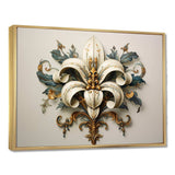 Fleur-De-Lis A Stylized Lilly Flower II - Fantasy Canvas Wall Art