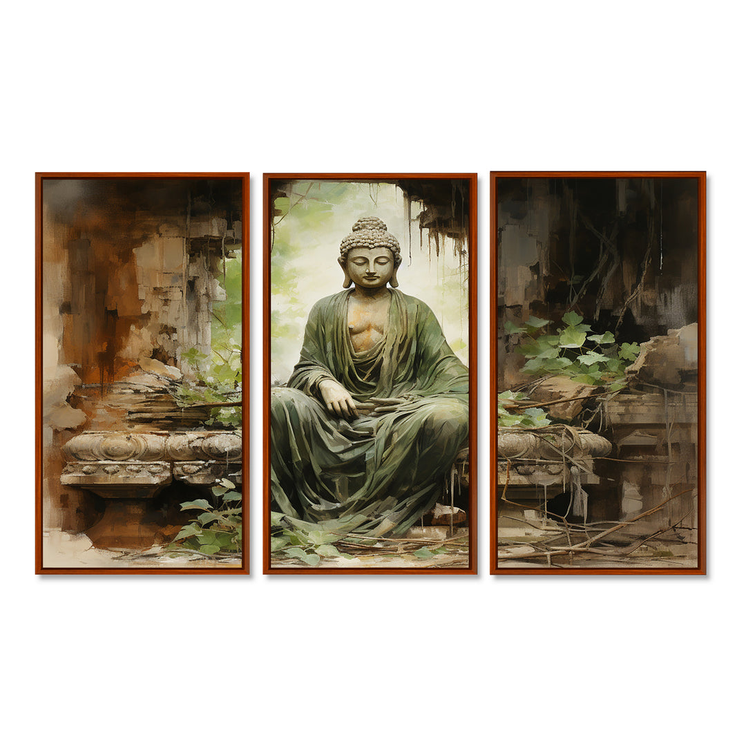 Thailand Ancient Buddha Ruins - Multi-Panels