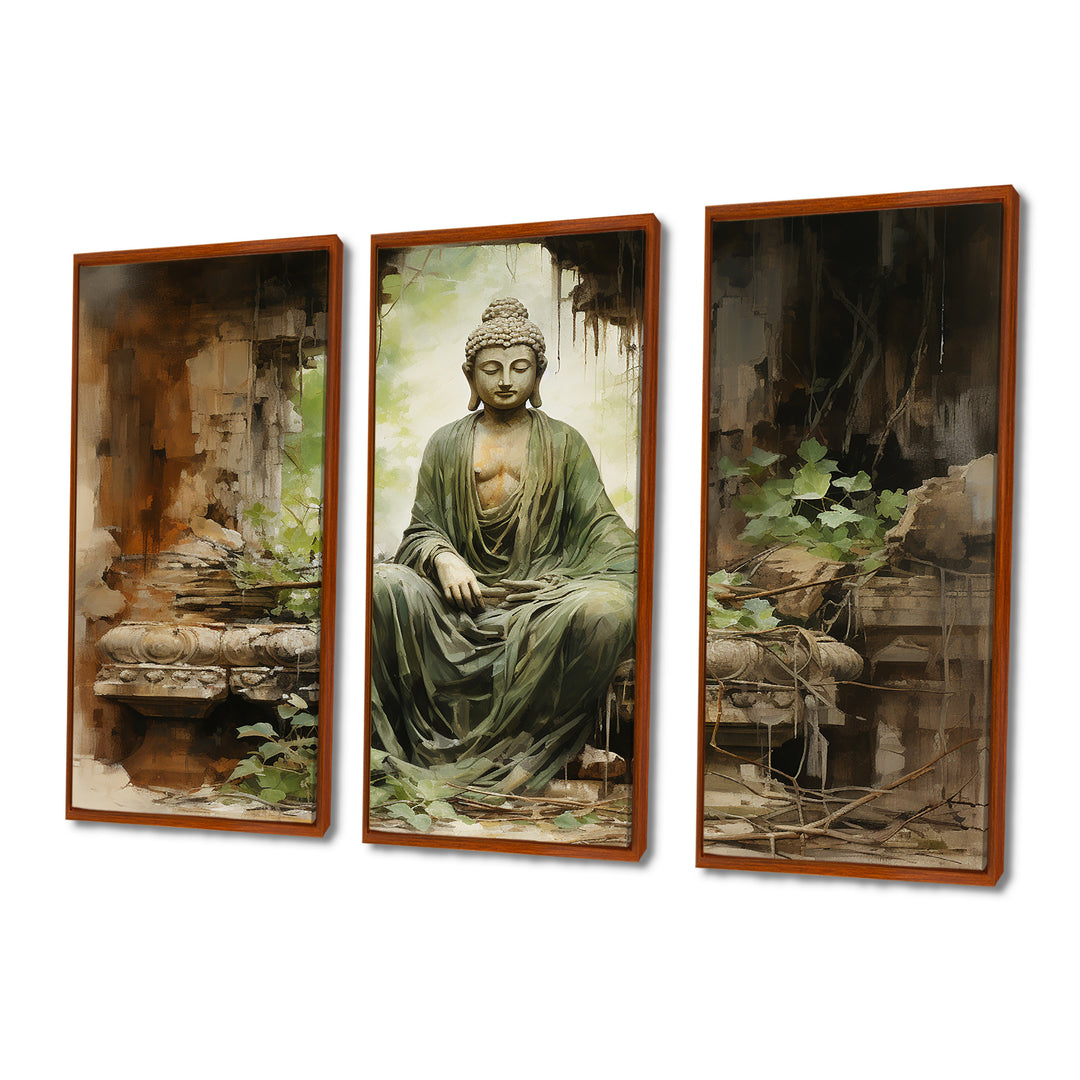 Thailand Ancient Buddha Ruins - Multi-Panels