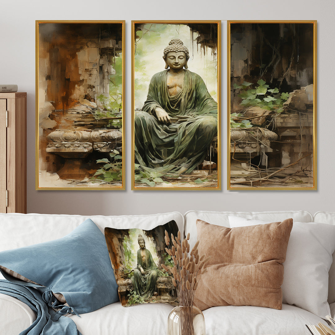 Thailand Ancient Buddha Ruins - Multi-Panels