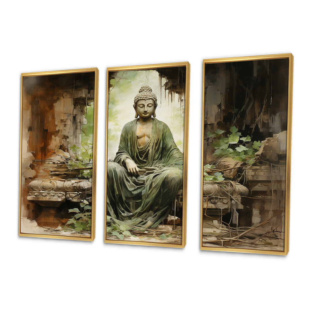 Thailand Ancient Buddha Ruins - Multi-Panels