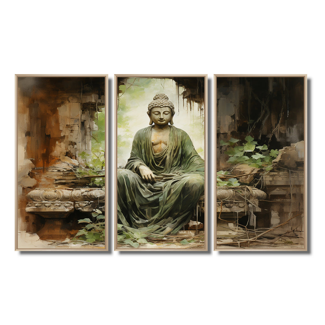 Thailand Ancient Buddha Ruins - Multi-Panels