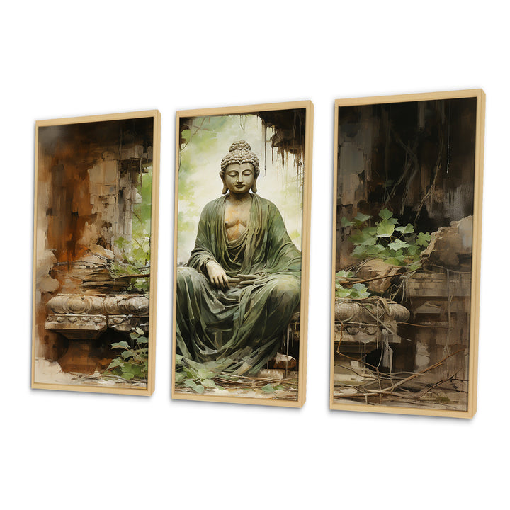 Thailand Ancient Buddha Ruins - Multi-Panels