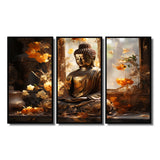 Thai Golden Buddha - Multi-Panels