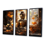Thai Golden Buddha - Multi-Panels