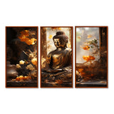 Thai Golden Buddha - Multi-Panels