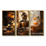 Thai Golden Buddha - Multi-Panels