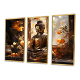 Thai Golden Buddha - Multi-Panels