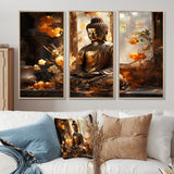 Thai Golden Buddha - Multi-Panels
