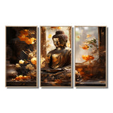 Thai Golden Buddha - Multi-Panels