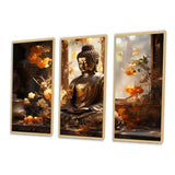 Thai Golden Buddha - Multi-Panels
