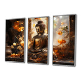 Thai Golden Buddha - Multi-Panels