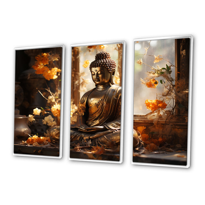 Thai Golden Buddha - Multi-Panels