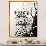 Tiger Harmony In Monochrome - Tiger Wall Art Prints