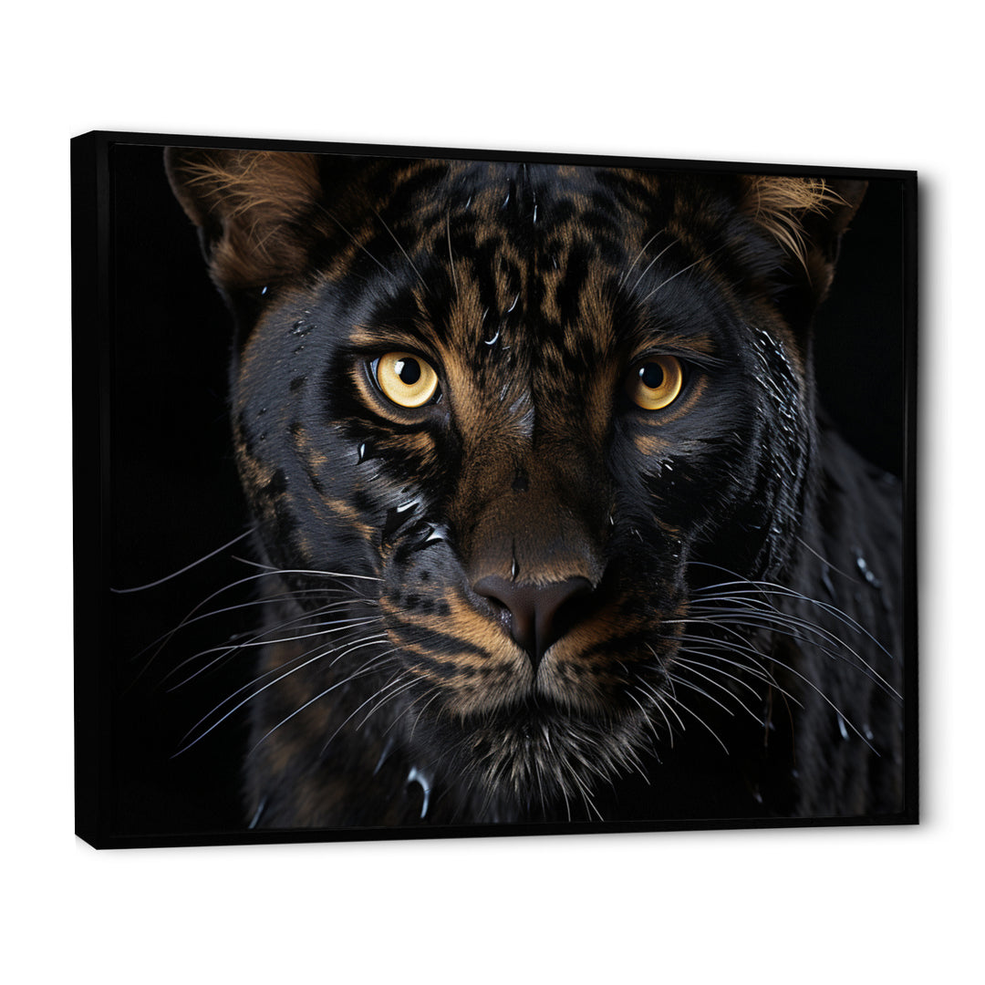 Tiger Portrait - Yellow Tiger Wall Art
