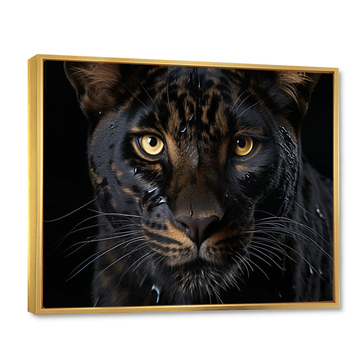 Tiger Portrait - Yellow Tiger Wall Art