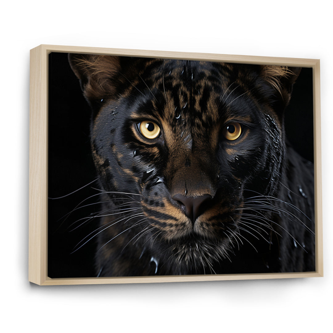 Tiger Portrait - Yellow Tiger Wall Art