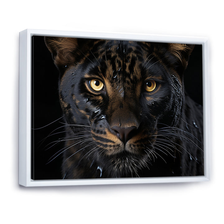 Tiger Portrait - Yellow Tiger Wall Art