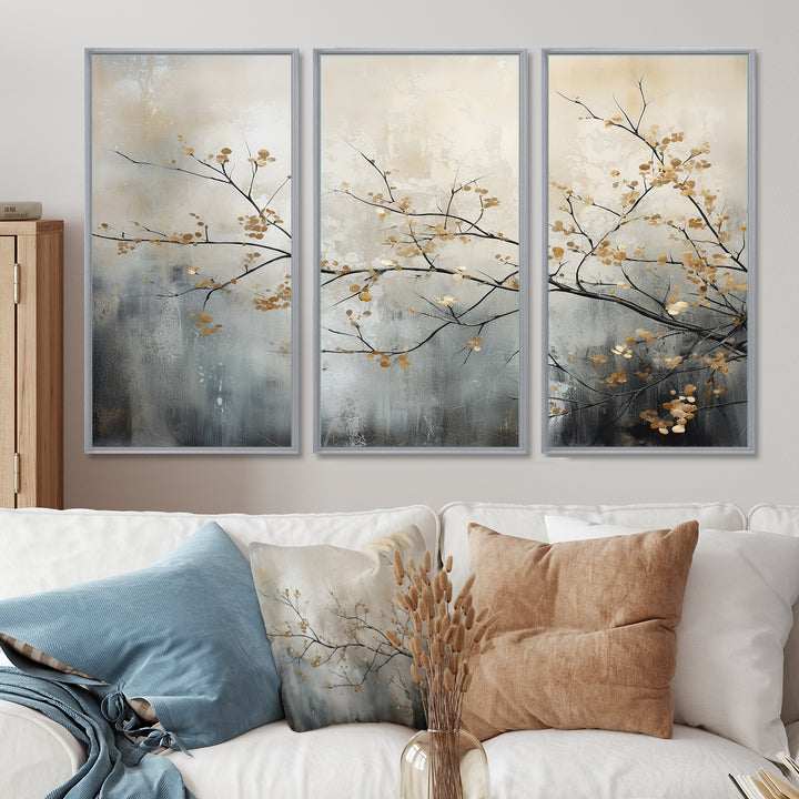 Tree Monochrome Ethereal Reverie I - Multi-Panels