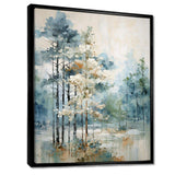 Pine Tree Enchanted Forest II - Floral Canvas Wall Art