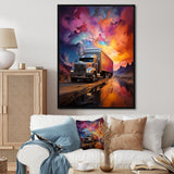 Truck 53Ft Sublime Landscapes I - Truck Canvas Wall Art
