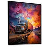 Truck 53Ft Sublime Landscapes I - Truck Canvas Wall Art