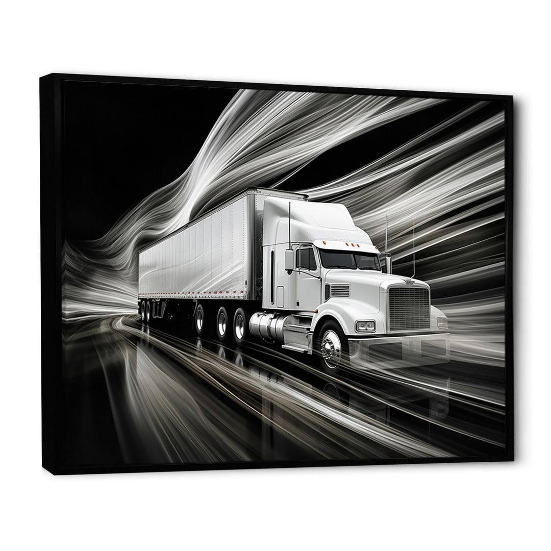 Truck 53Ft Translucent Rhythms I - Truck Canvas Wall Art
