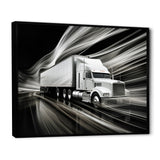 Truck 53Ft Translucent Rhythms I - Truck Canvas Wall Art