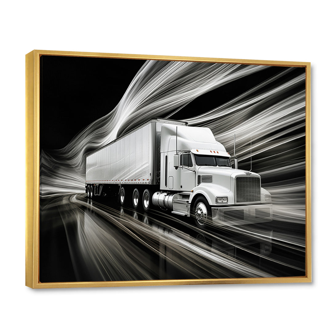 Truck 53Ft Translucent Rhythms I - Truck Canvas Wall Art