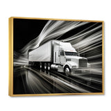 Truck 53Ft Translucent Rhythms I - Truck Canvas Wall Art