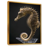 Gracious Deep Sea Seahorse - Seahorse Bedroom Wall Art