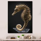 Gracious Deep Sea Seahorse - Seahorse Bedroom Wall Art