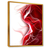 3D Fractal Abstract Design Framed Canvas Vibrant Gold - 1.5" Thick