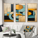 Serendipity Abstract Mid-Century Geometrics - Multi-Panels