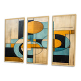 Serendipity Abstract Mid-Century Geometrics - Multi-Panels