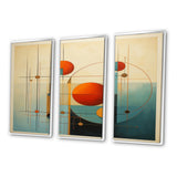Serendipity Abstract Mid-Century Geometrics VI - Multi-Panels