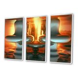 Ascencion Surrealistic Universe Rising Retro I - Split Panel Canvas Art