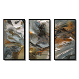 Autumn Jazz Abstract Expressionism - Split Panel Canvas Art