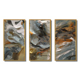 Autumn Jazz Abstract Expressionism - Split Panel Canvas Art