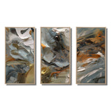 Autumn Jazz Abstract Expressionism - Split Panel Canvas Art