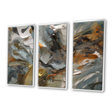 Autumn Jazz Abstract Expressionism - Split Panel Canvas Art