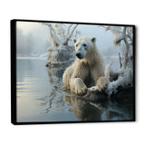 White Polar Bear Nature Photography - Bear Bedroom Wall Art