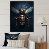 Mechanical Bumble Bee - Bee Canvas Wall Art