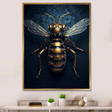 Mechanical Bumble Bee - Bee Canvas Wall Art