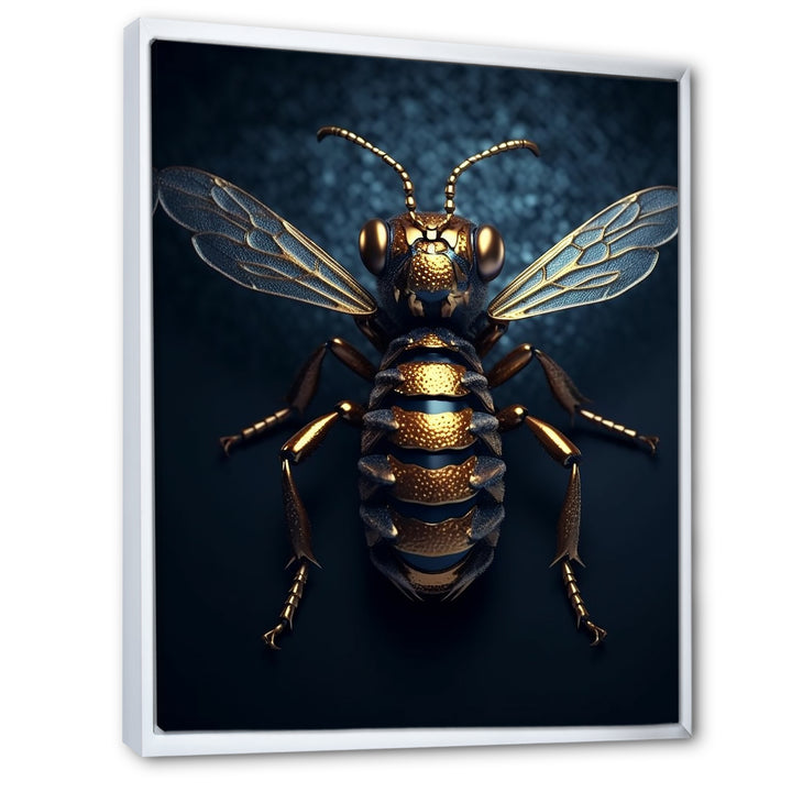 Mechanical Bumble Bee - Bee Canvas Wall Art